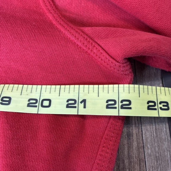 Nike Men's Red Fleece Full Zip Hoodie Sweatshirt, Hooded, Pockets, Size M - Picture 7 of 7